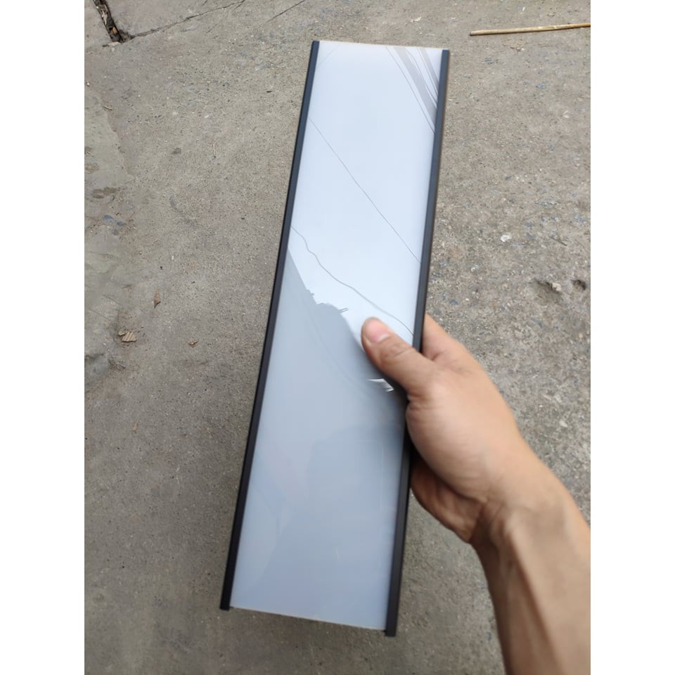 Tấm tản sáng Polycarbonate dành cho máng đèn W106 (Thay thế cho Mica Cháo)
