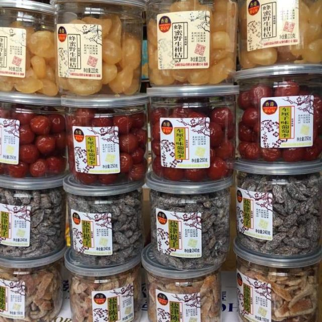 Xí muội Đài Loan (có 4 vị lựa chọn) - Date 12 tháng