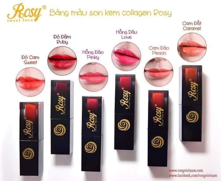 Son lì cao cấp rosy .tặng kèm phiếu bảo hành.