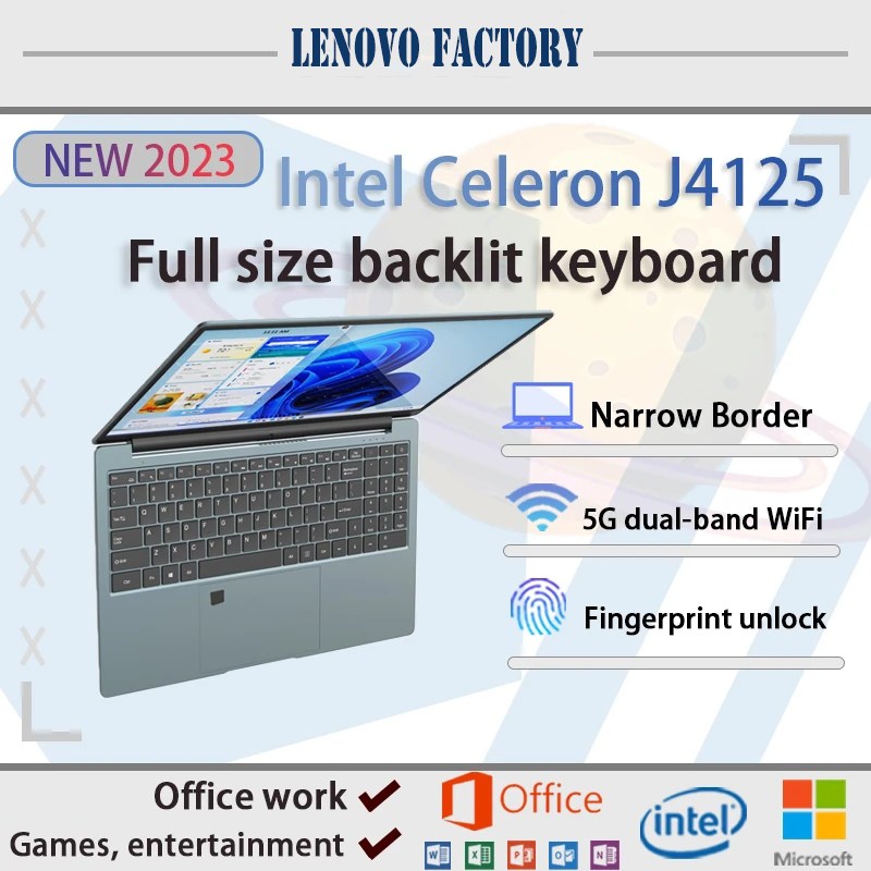 Lenovo factory i7 laptop original genuine 11th generation cpu intel celeron j4125/core i7 15.6-inch windows 10 pro 1920 * 1080 gaming office laptop ram12gb+256gb/512gb ssd windows 10/11 laptop gaming pc