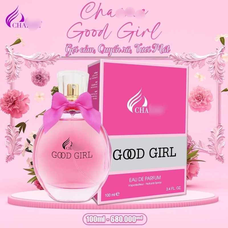 Nước hoa nữ good girl 100ml chính hãng 1000% nguyên mã