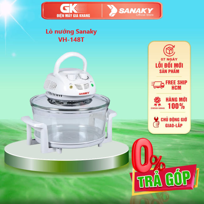 Lò nướng sanaky vh-148t - giao toàn quốc - freeship hcm