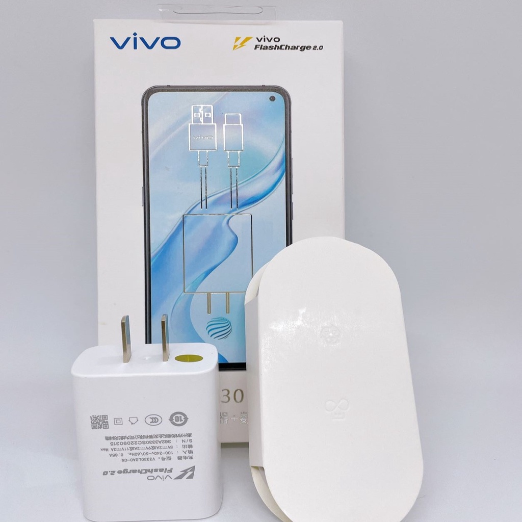 Bộ sạc nhanh vi.vo x30 pro - củ và cáp usb - type c 33w flash charge 2.0 sạc nhanh cho x30, x30 pro, x50 - tuhaistore