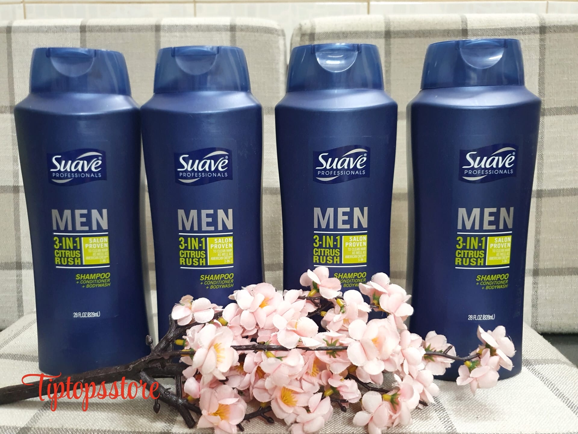 Sữa tắm gội xả suave men 3in1 mỹ