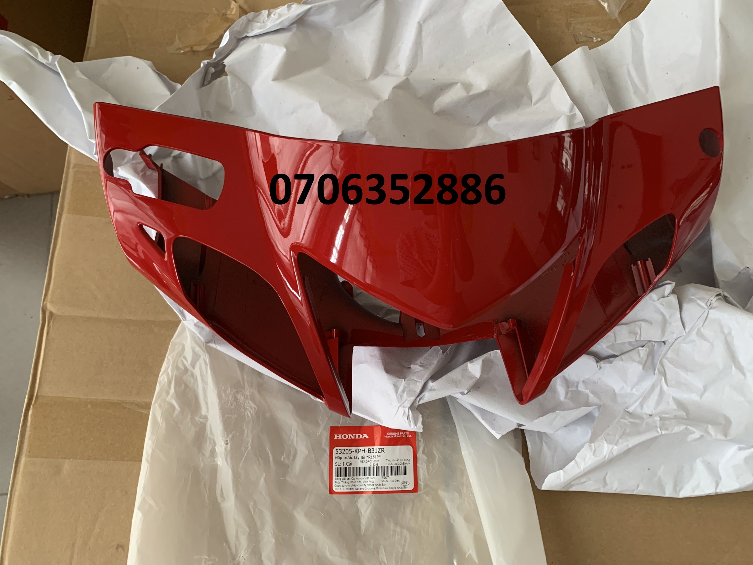 Nắp trước tay lái xe future 2