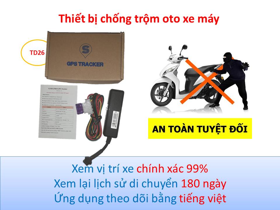 Thiết bị chống trộm oto xe máy G900- Tặng slm 4G