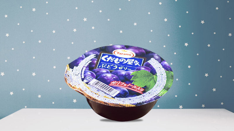 Thạch nho Kudamono Yasan Grape Jelly Tarami 6 Hộp thùng