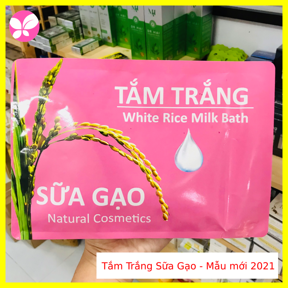 Tắm trắng Sữa gạo non Mẫu mới 2021 - Chính hãng