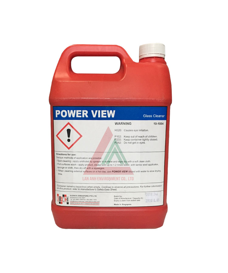 Nước lau kính Klenco Power View