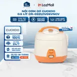 CR-0331/IVDEVNCV - Nồi Cơm Cơ Cuckoo 0.5 Lít CR-0331/IVDEVNCV - Hàng Chính Hãng, Mới 100%