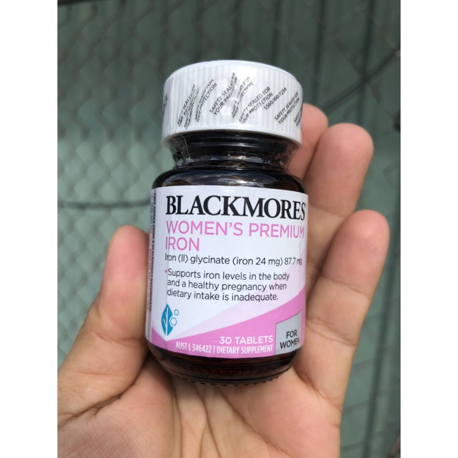Viên Sắt Cho Bà Bầu Blackmores Women's Prenium Iron