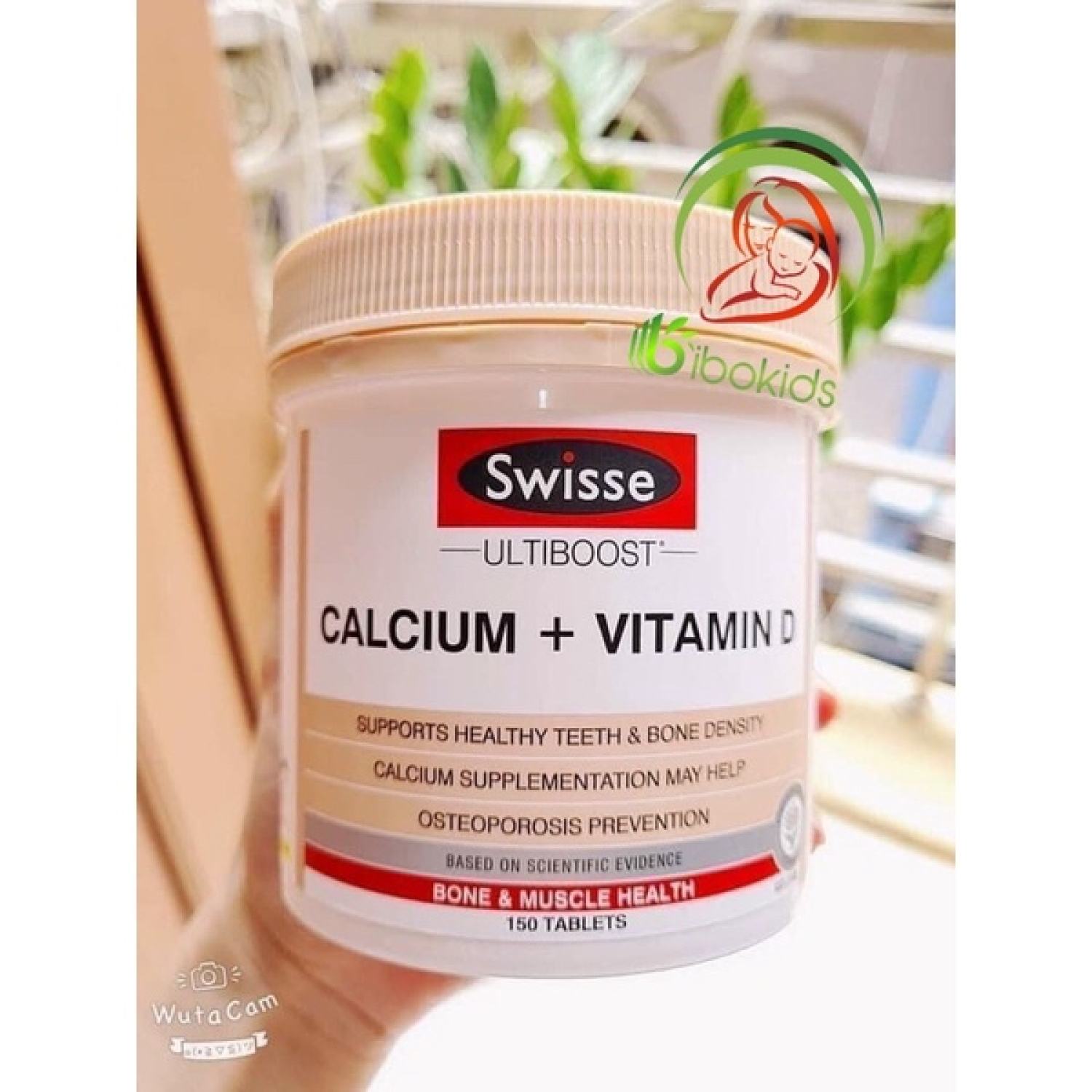 Viên Uống Bổ Sung Canxi Swisse Calcium + Vitamin D Của Úc