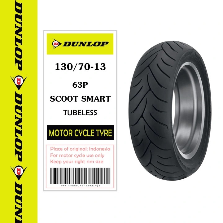 Vỏ xe Dunlop 130/70-13 SC SMART, vỏ sau Ps, Dylan