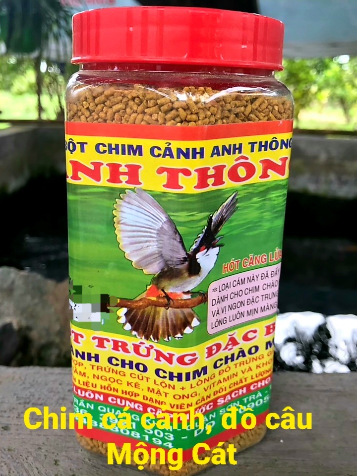 Cám chim chào mào Anh Thông 500g