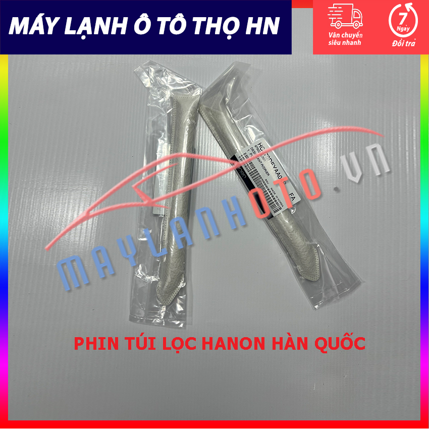 Phin túi lọc gas, phin túi, phin lọc, túi lọc hút ẩm, phin lọc hút ẩm hệ thống điều hòa ô tô, Hàn Hanon Hàn Quốc