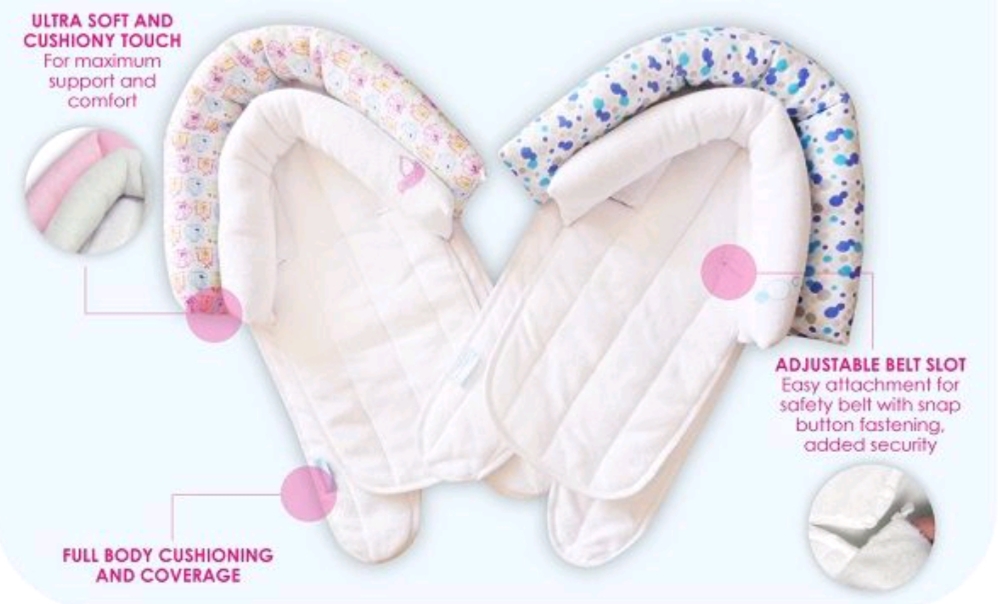 HCMMiếng lót hỗ trợ đầu bé 2 lớp As Baby GrowTM Head Snuggler - Lucky Baby