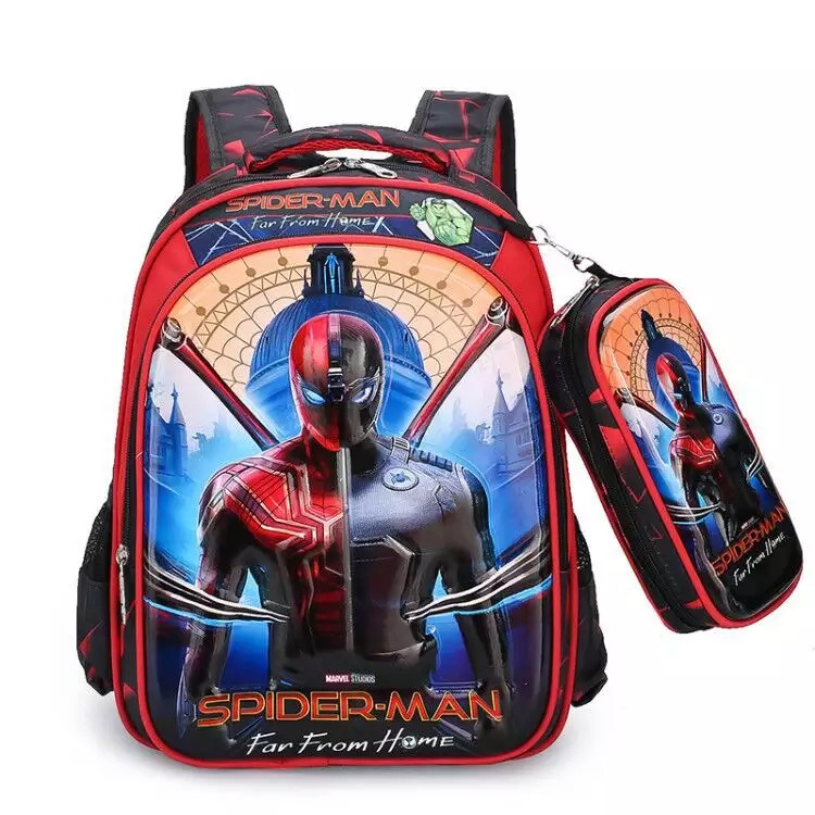 [CỰC CHẤT - Tặng kèm hộp bút] Balo siêu nhẹ nhiều ngăn cho học sinh cấp 1 bé từ lớp 1- lớp 4 chất liệu chống thấm nước, êm ái chống gù lưng cho bé yêu, Ba lô cặp sách hình siêu nhân ô tô robot cao cấp ưu đãi giá rẻ