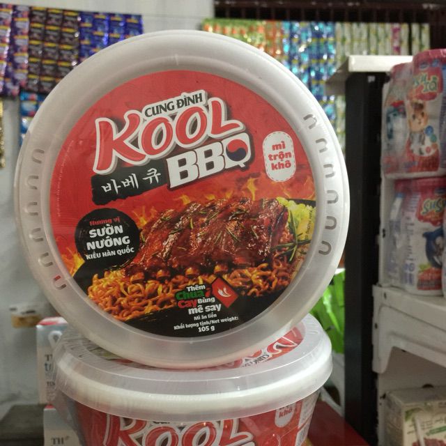 2 tô mì trộn kool bbq cung đình