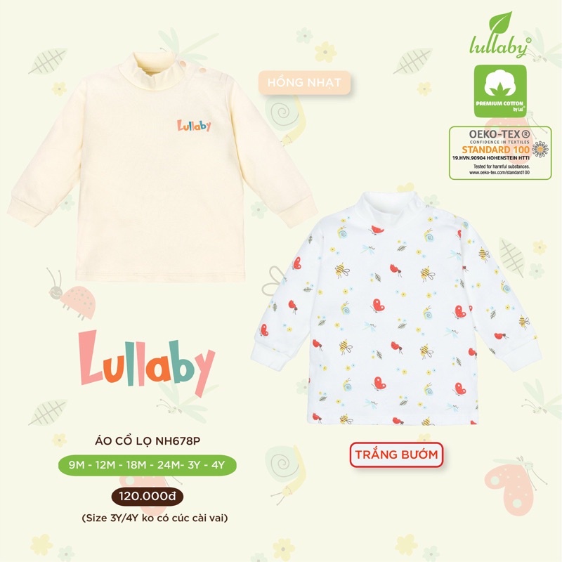 Bộ sưu tập áo cổ lọ Lullaby