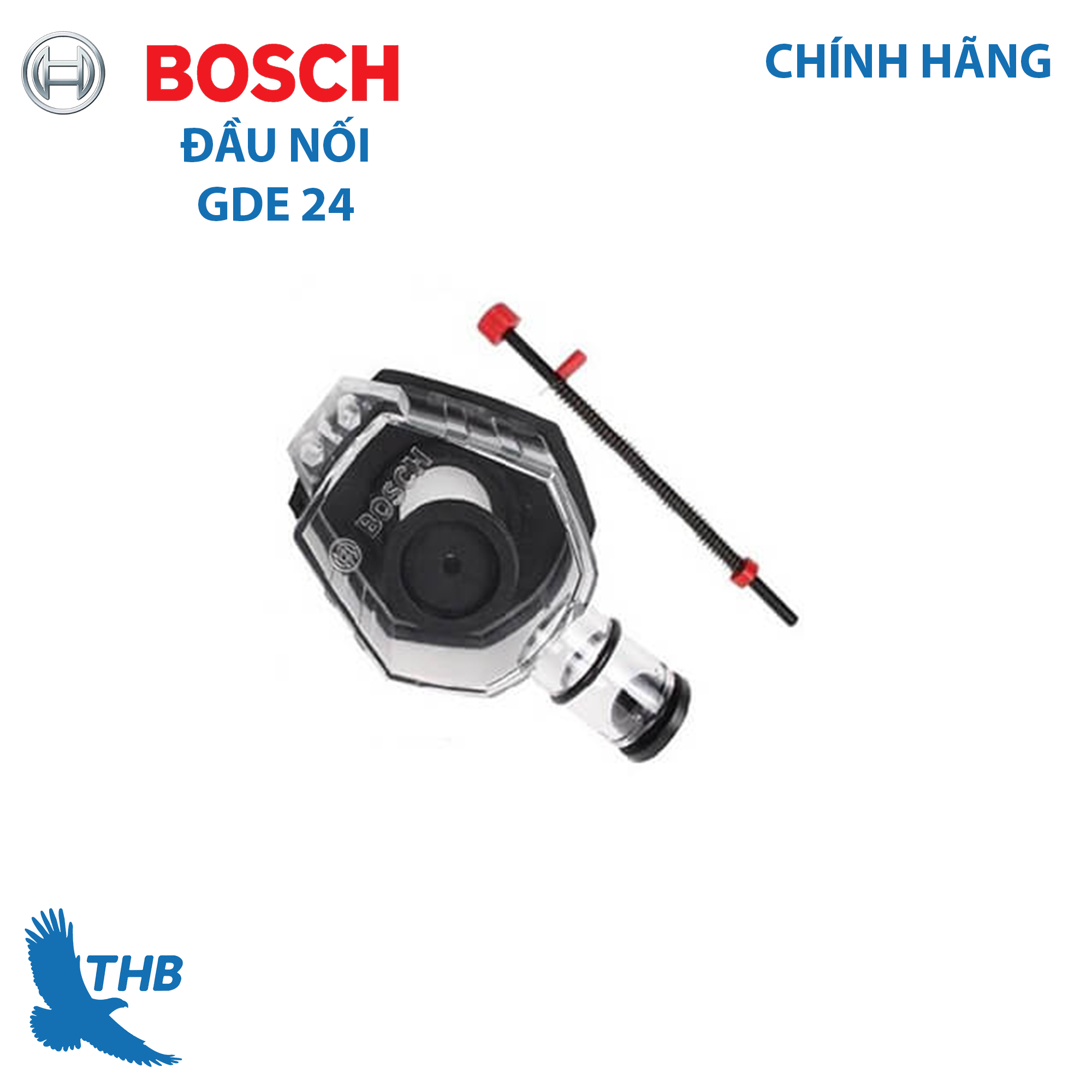Đầu nối hút bụi máy khoan Bosch GDE 24