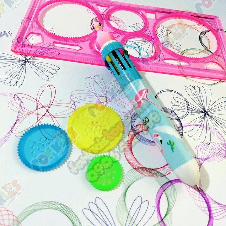 Thước kẻ đa năng thần kỳ cho bé sáng tạo