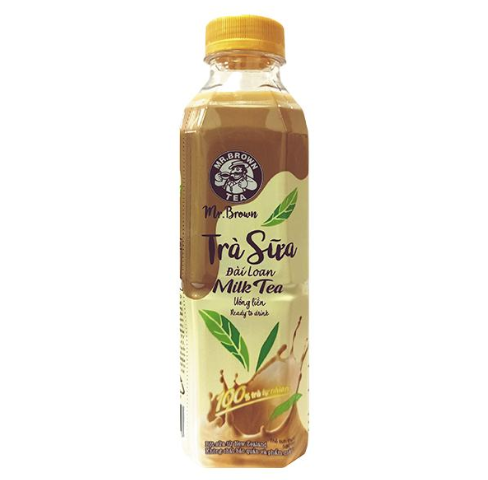 Chai trà sữa mr.brown 580ml