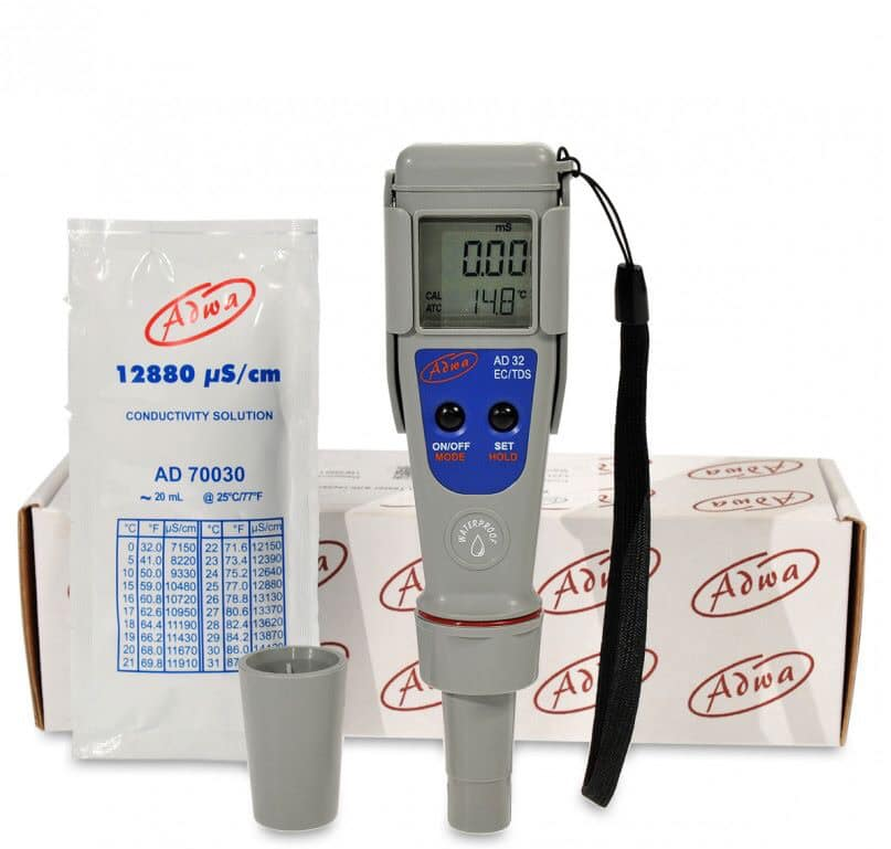 Thiết bị đo độ dẫn /tds/nhiệt độ model: ad31 hsx: adwa-hungary