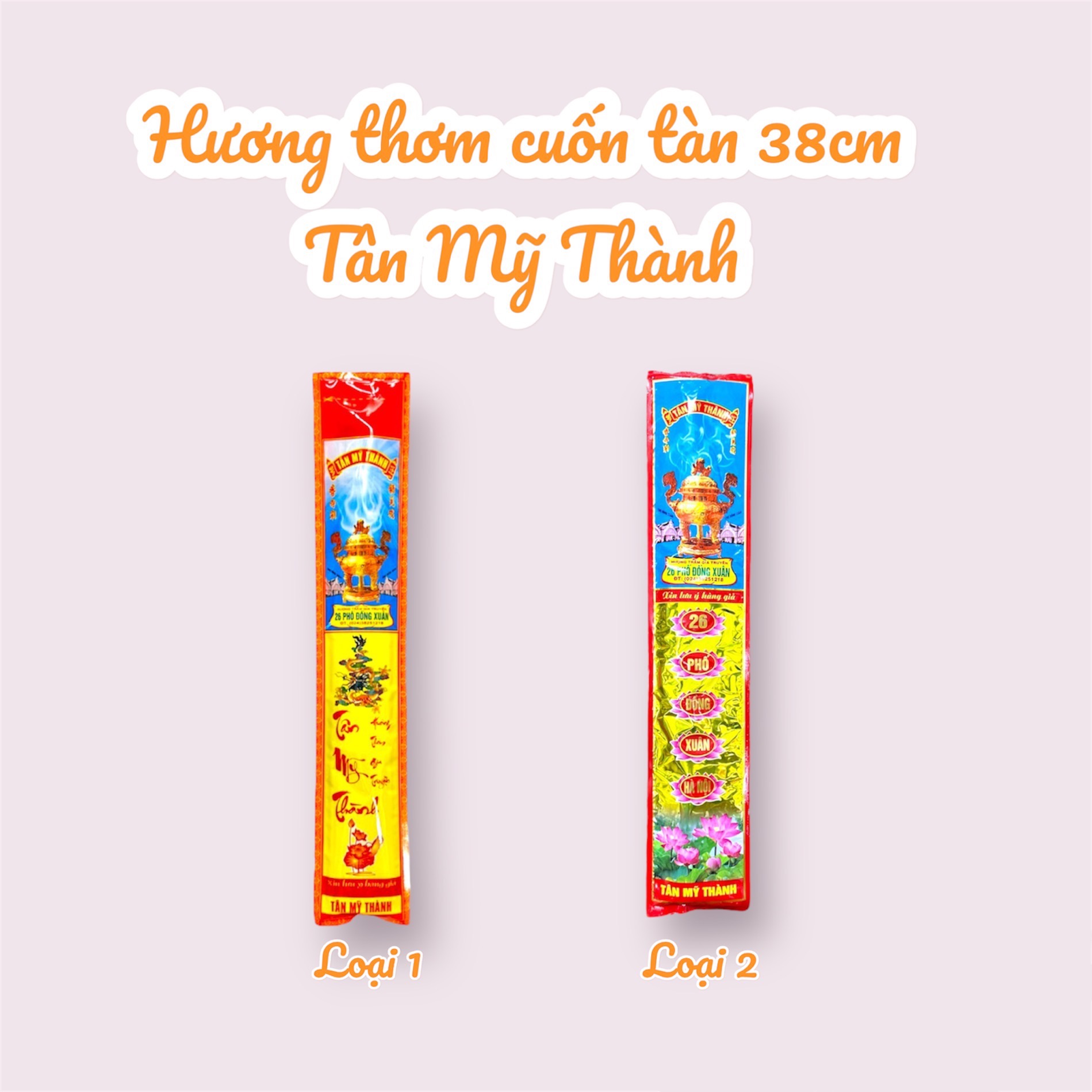 Hương thơm cuốn tàn Tân Mỹ Thành