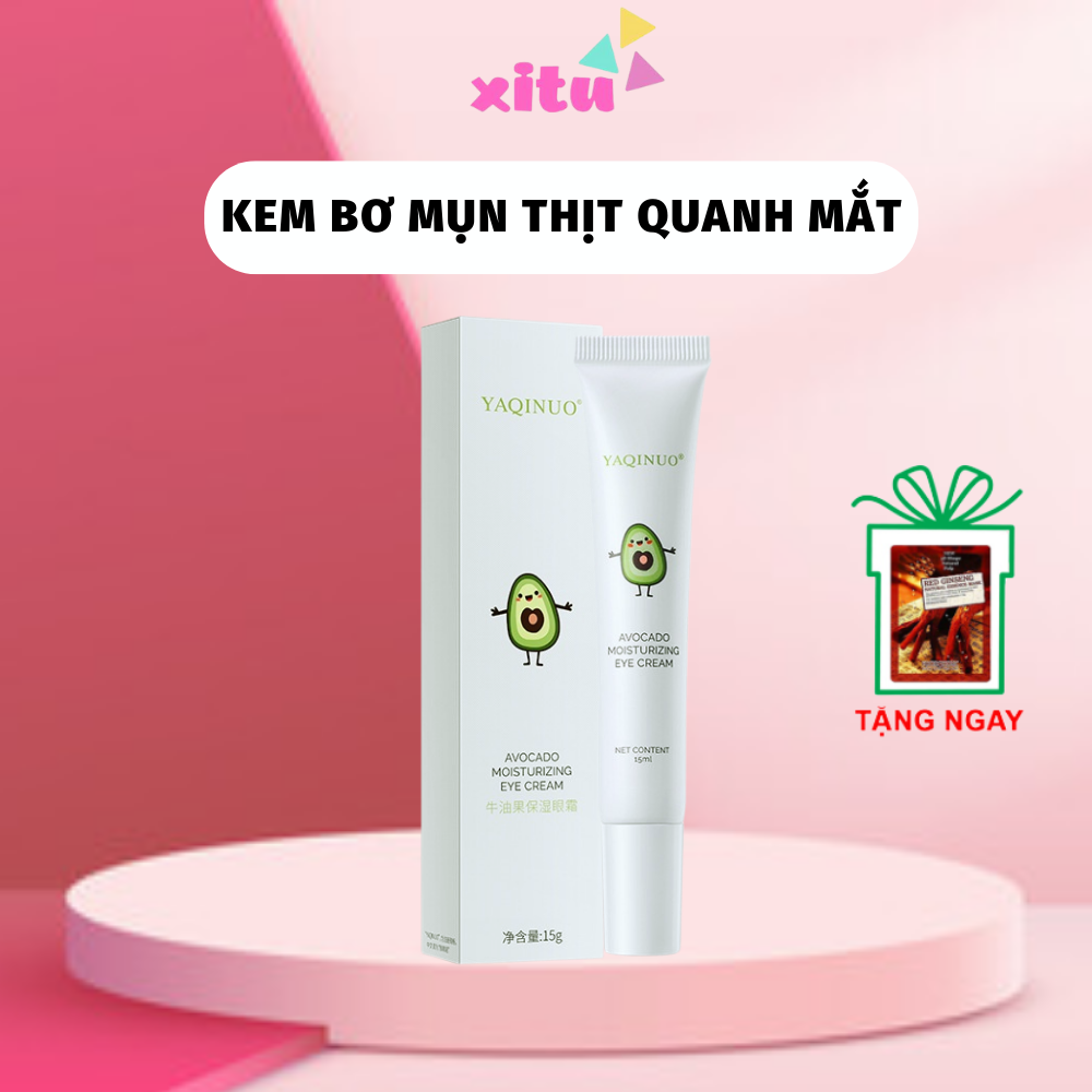 Kem bơ mụn thịt Yaqinuo - Kem mụn thịt, kem tẩy mụn thịt quanh mắt, kem dưỡng mắt, dưỡng ẩm, giảm quầng thâm mắt