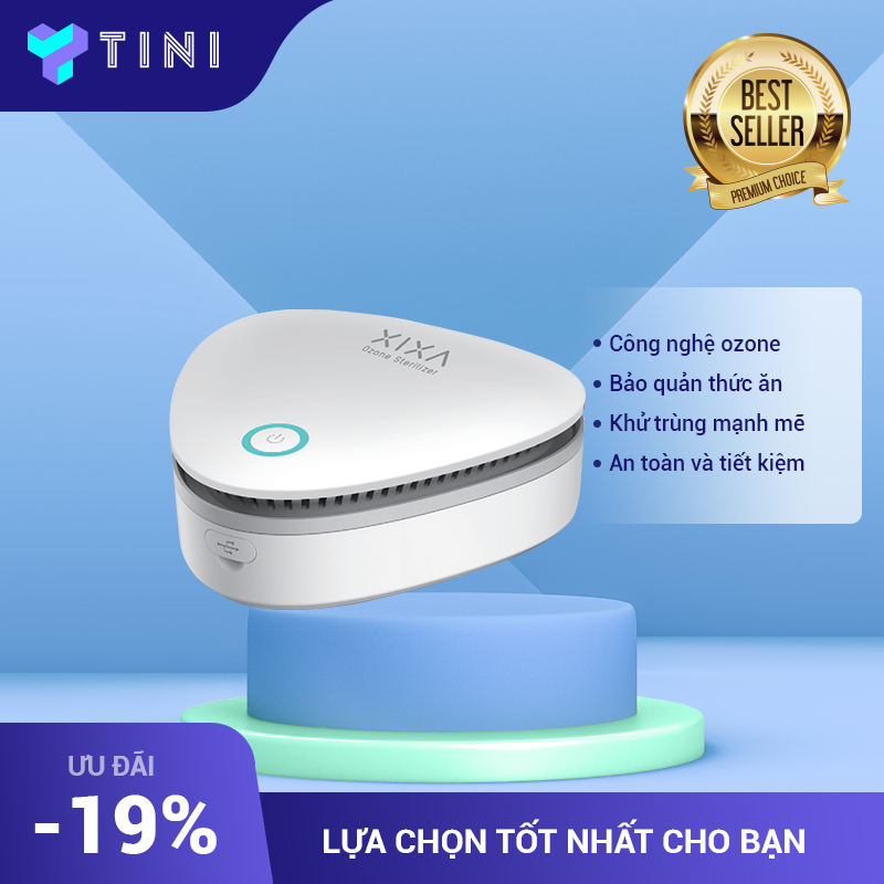 Máy khử mùi tủ lạnh XiXa máy khử mùi hôi đa năng, khử trùng, diệt khuẩn, khử mùi hôi bằng Ozone