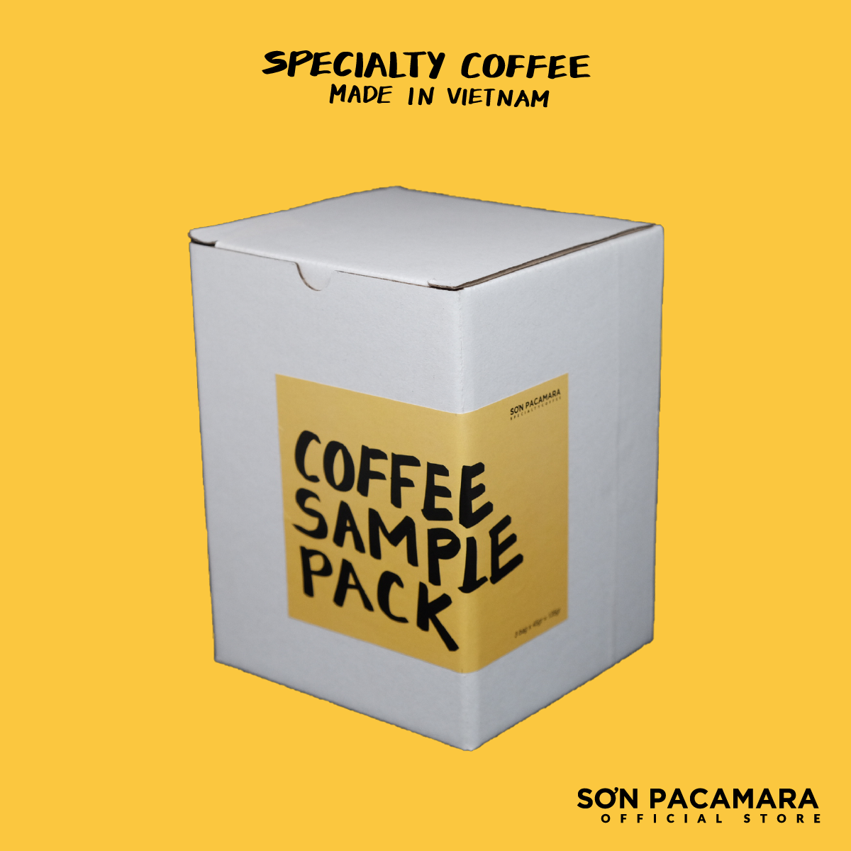 Hộp Cà Phê Dùng Thử 3 Mức Độ Rang Khác Nhau- Từ Sơn Pacamara - Specialty Coffee Việt