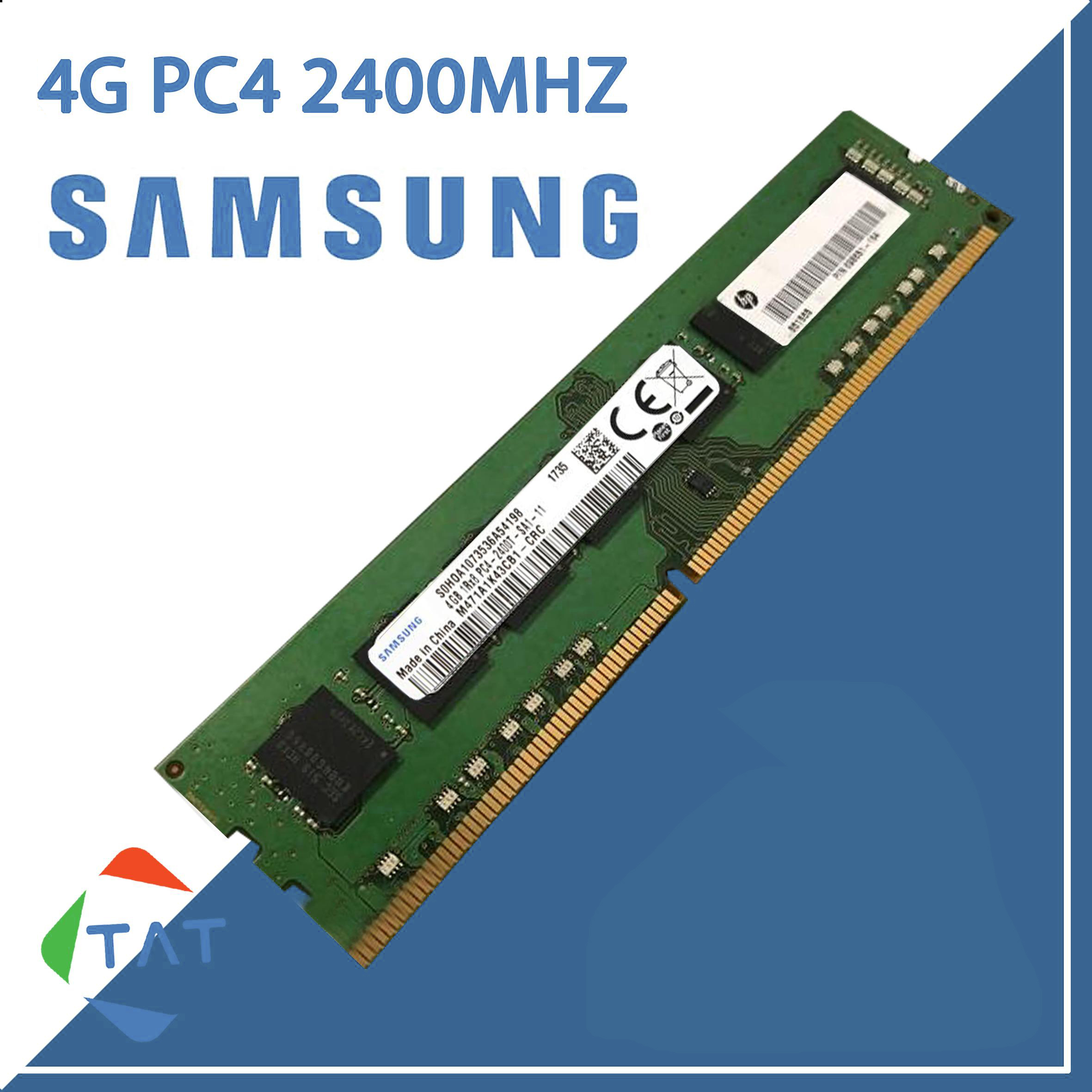 Ram Kingston SamSung Hynix Crucial DDR4 4GB Bus 2400MHz Cho PC Desktop Máy bàn