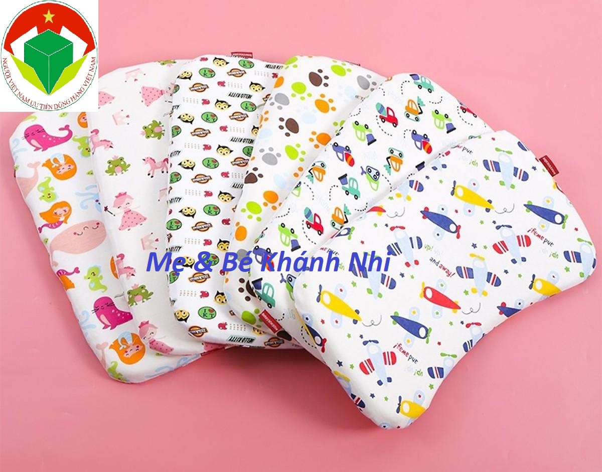 Gối Cao Su Non Chống Bẹp Đầu Cho Bé Sơ Sinh - Gối Cao Su Non Cho Bé