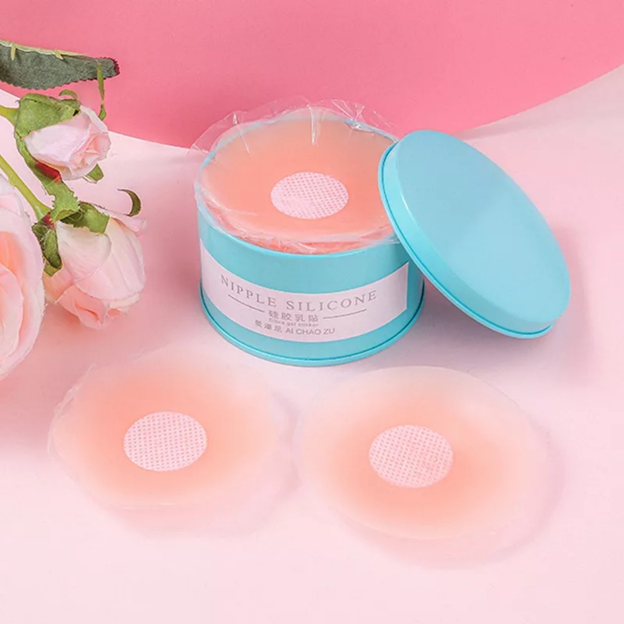 Hộp thiết 5 cặp dán ngực silicon hình hoa - giao mẫu ngẫu nhiên