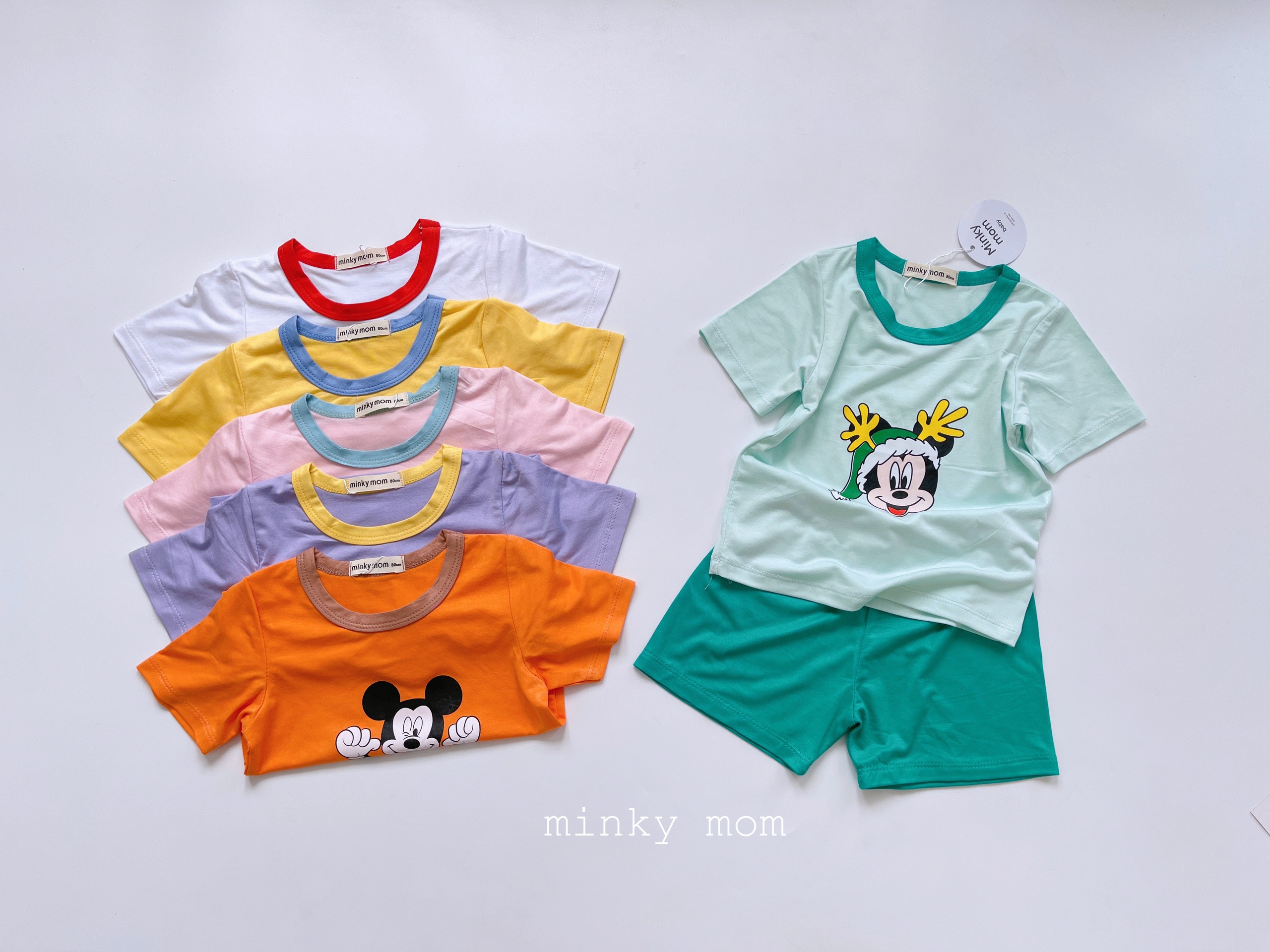 Set bộ thun lạnh bé trai,gái sz 8-24kg
