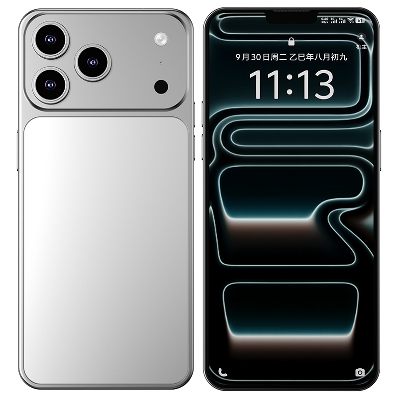 New I17 Pro Max Smartphone 6.9Inch Hd Fm Radio 16G/1Tb Cheap Phone for Students 4G/5G - 3