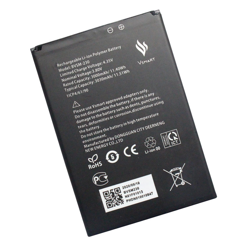 Pin thay thế vsmart bee 3 bvsm-230 dung lượng 3030mah