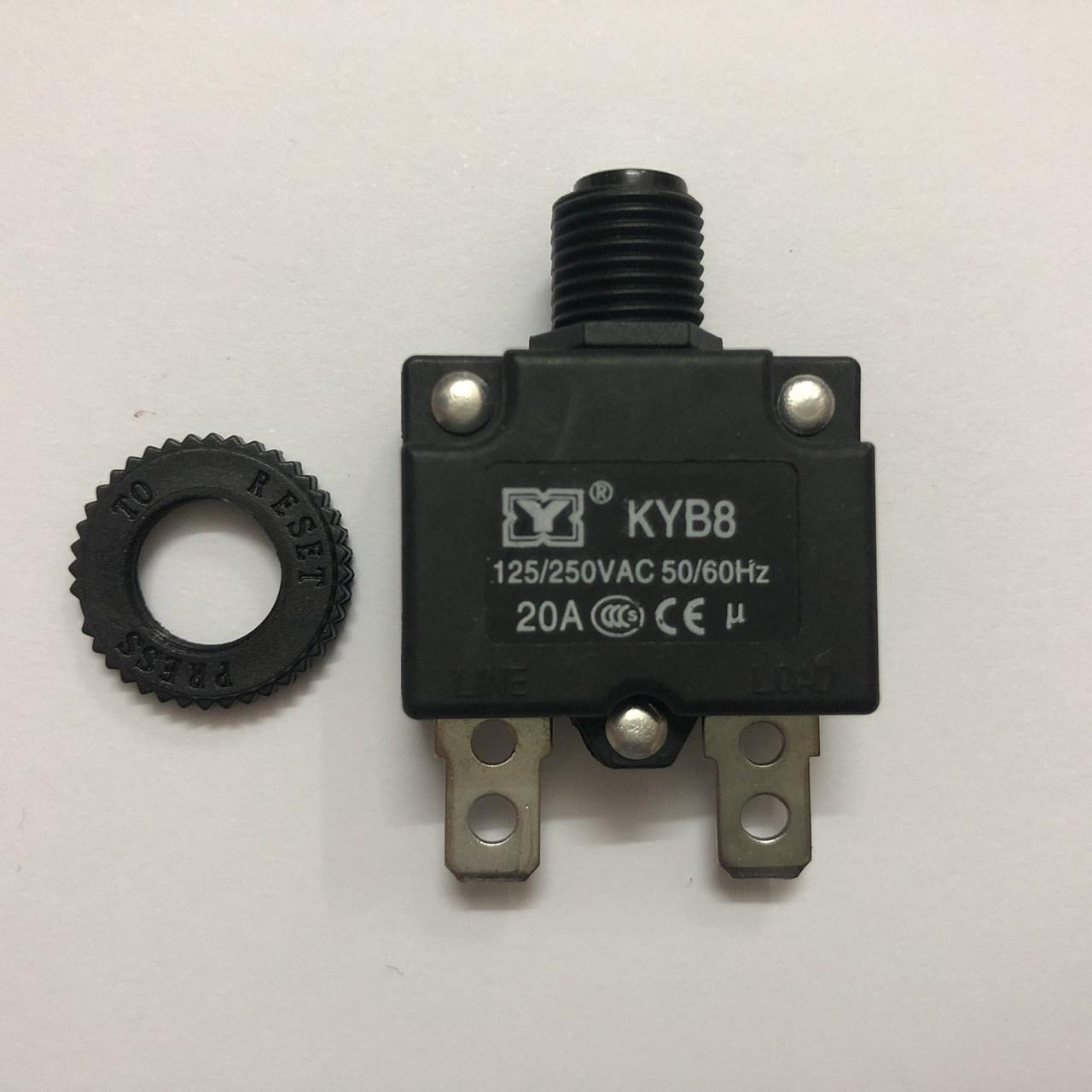 Rơ le relay nhiệt Đài Loan 20A KYB8