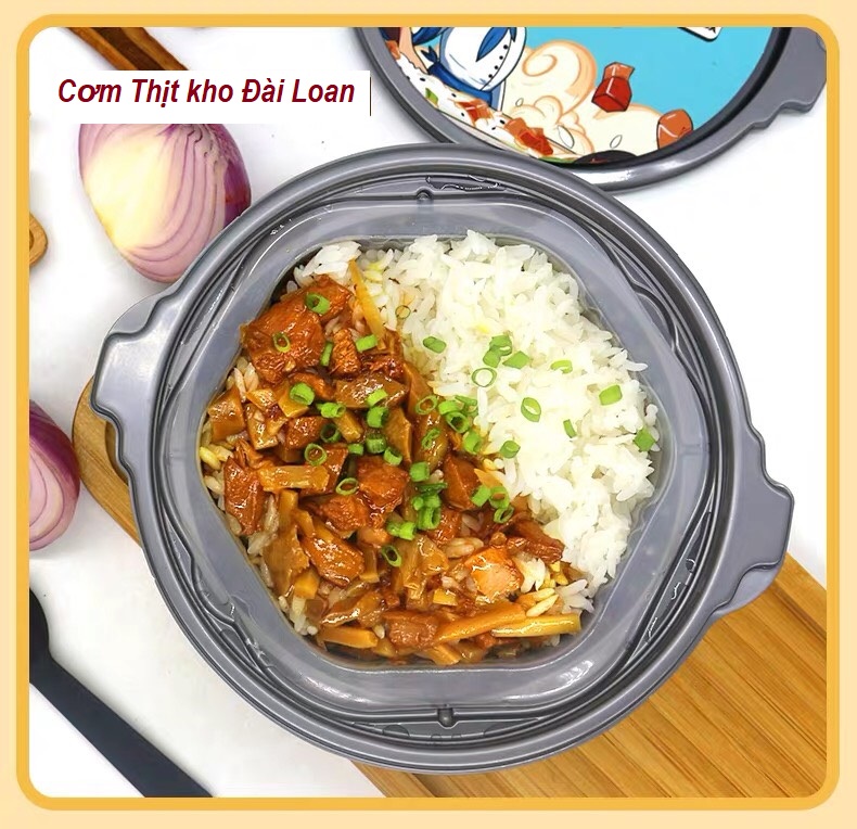 Cơm tự sôi thịt kho Đài Loan