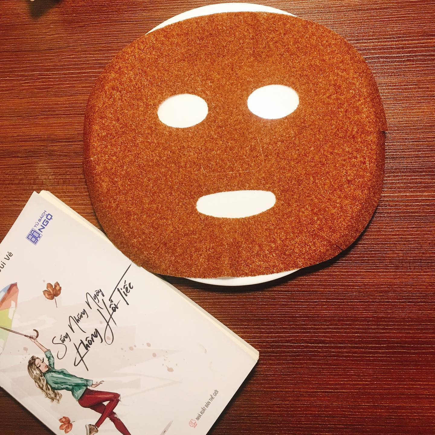 Ngũ Hoa Hạt 50 miếng, Mặt nạ mầm rong biển