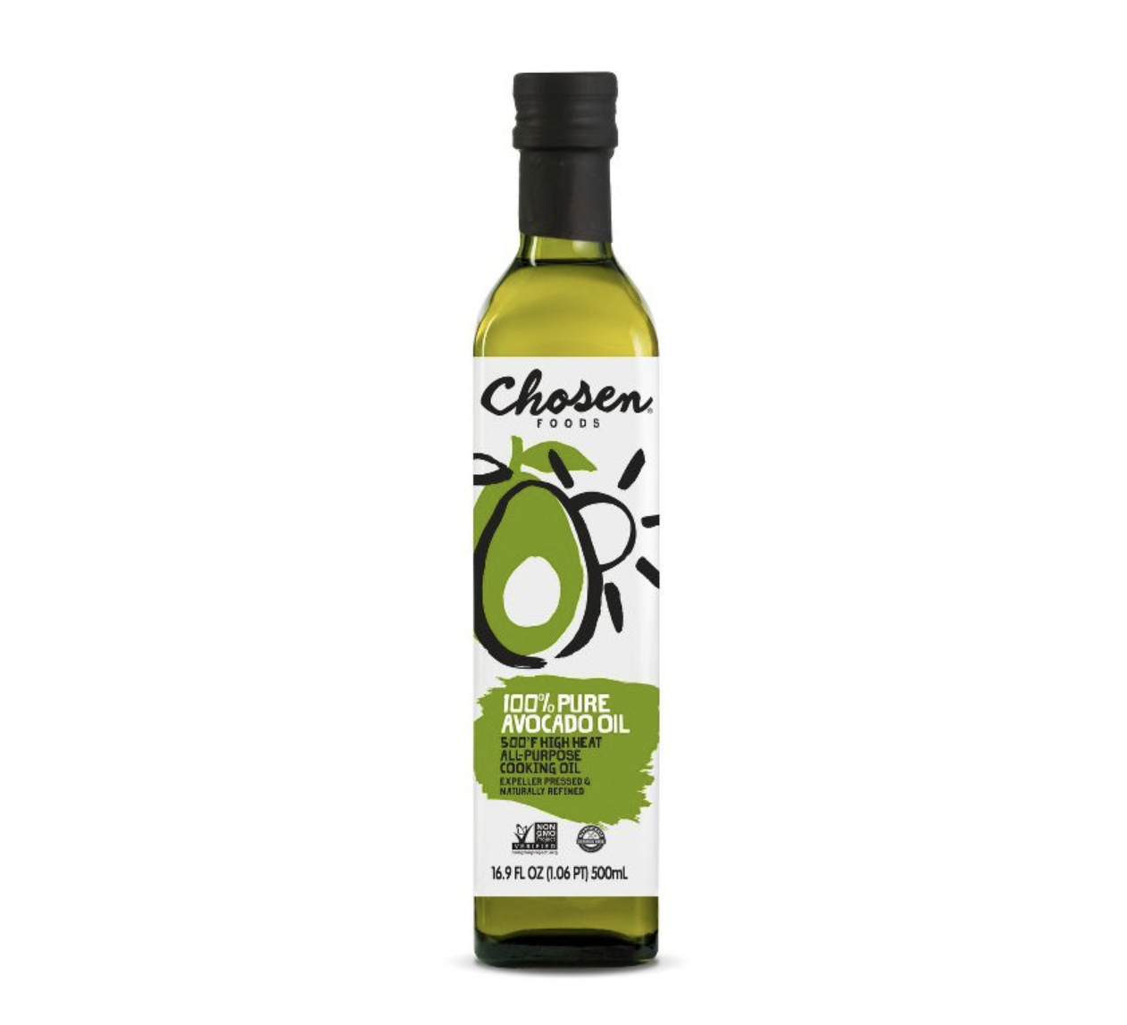 DẦU QUẢ BƠ NGUYÊN CHẤT Chosen Foods 100% Pure Avocado Oil, Expeller-pressed, Naturally Refined, Non-GMO