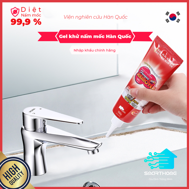 Gel tẩy nấm mốc hàn quốc, gel khử nấm mốc hàn quốc, tỷ lệ khử nấm mốc lên tới 99,9 %, thành phần hoàn toàn an toàn, gel khử nấm mốc nhà bếp, gel khử nấm mốc phòng tắm