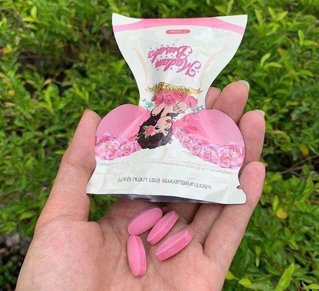NỞ NGỰC THÁI LAN BUSAMA . tăng nội tiết tố, Tăng vòng 1,Tăng sinh cogalen, trắng da, bổ xung vitamin(Gói 7 viên) . CAM KẾT HÀNG CHÍNH HÃNG