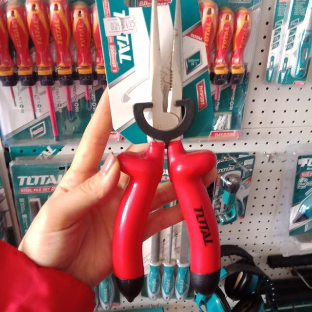 Kìm mỏ dài cách điện total thtip381
