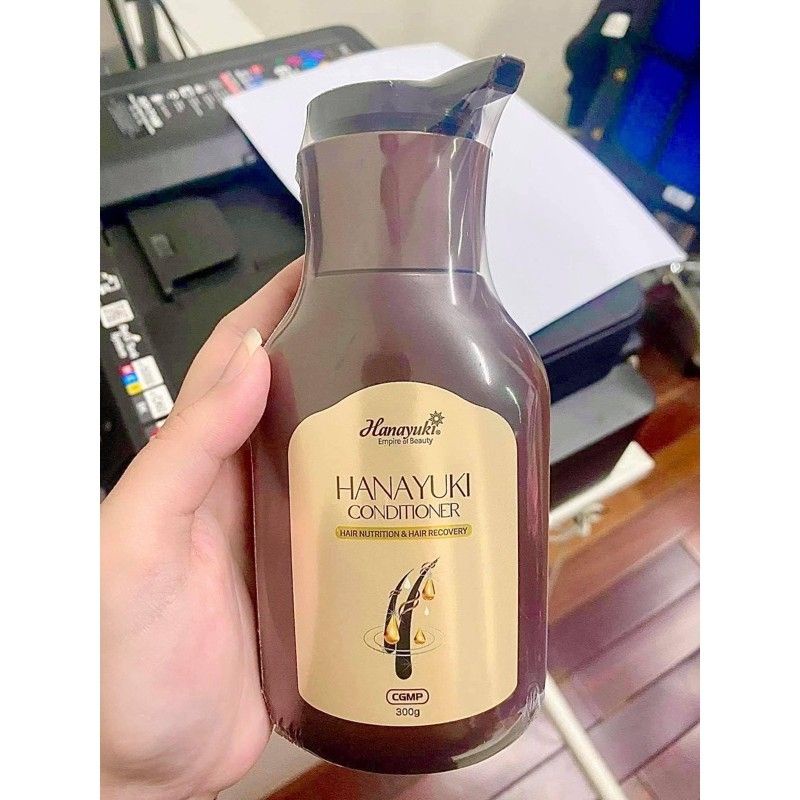 Dầu xả hanayuki -chính hãng- dầu xả hanayuki conditioner - dầu xả hana giúp dưỡng ẩm, làm mềm mượt tóc