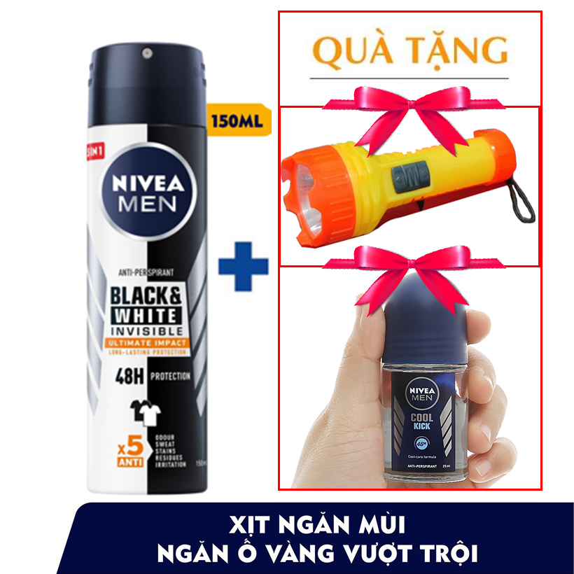 Xịt ngăn mùi nivea men ngăn ố vàng vượt trội mới 85388