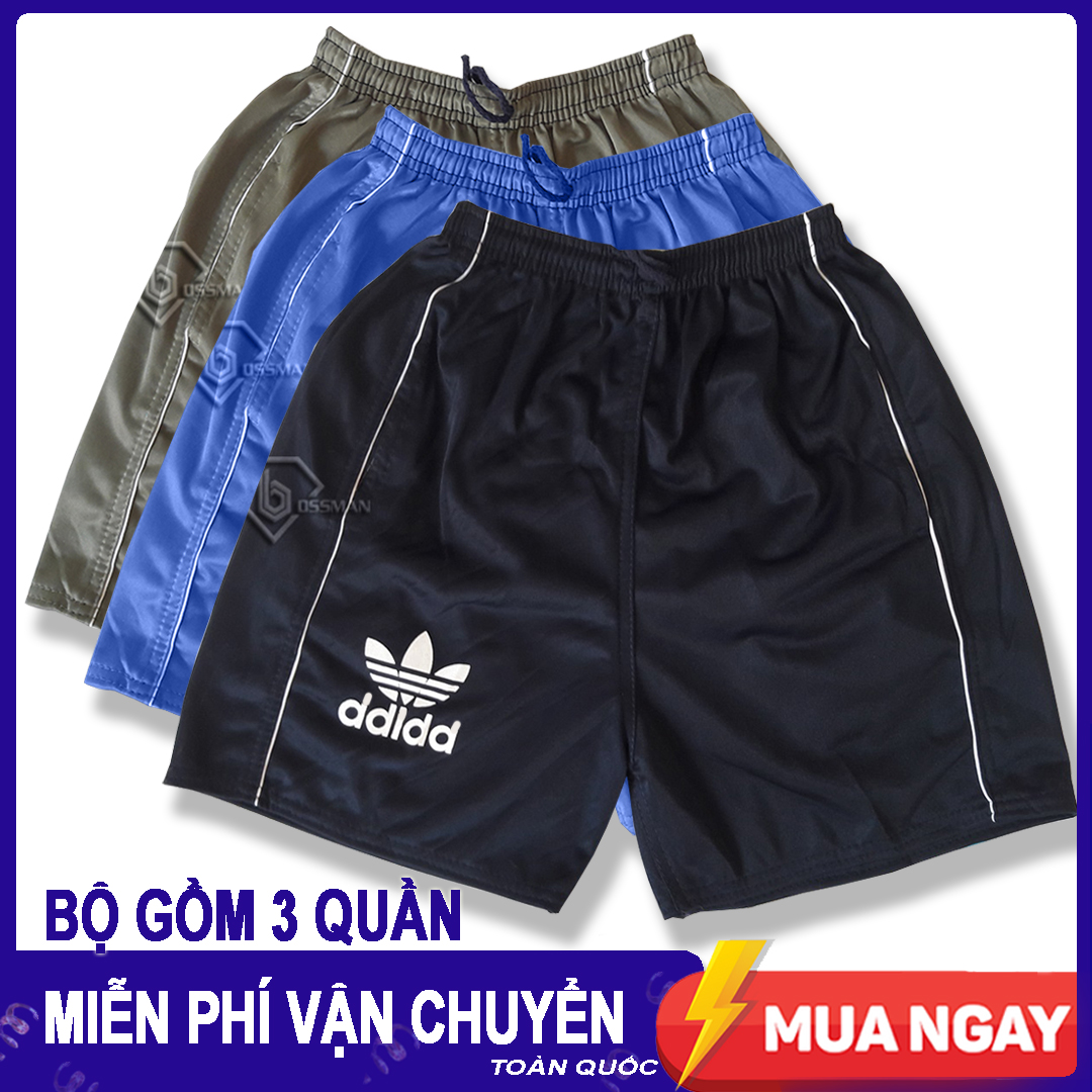 Combo 3 quần đùi nam thể thao bm01 - có túi