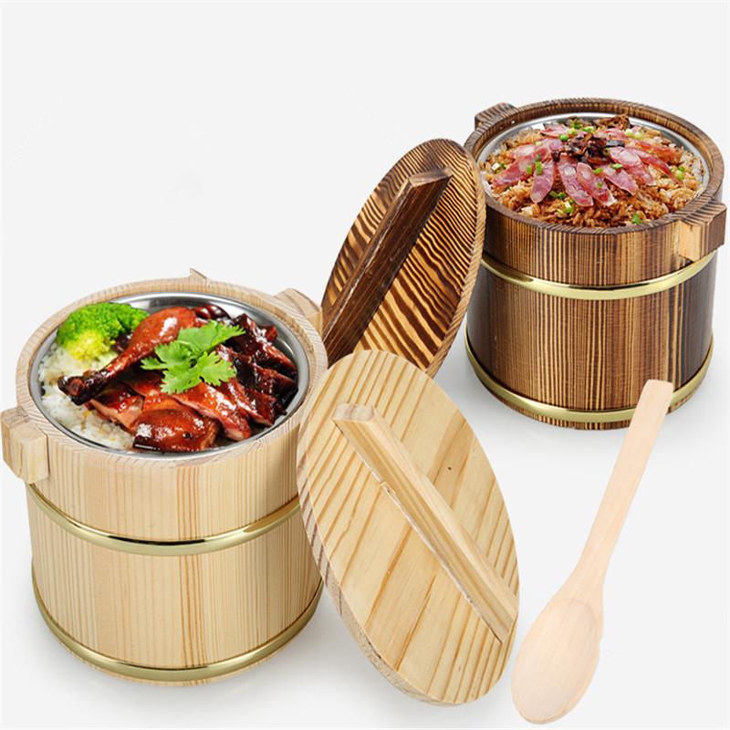 Thùng gỗ gỗ Eater trang trí bia Bar nhiếp ảnh đạo cụ THÙNG GỖ ký túc xá trang trí gạo xô phích tableware888