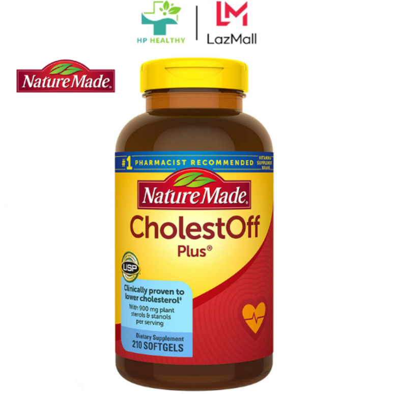 Viên uống giảm Cholesterol Nature Made Cholest Off Plus 450mg