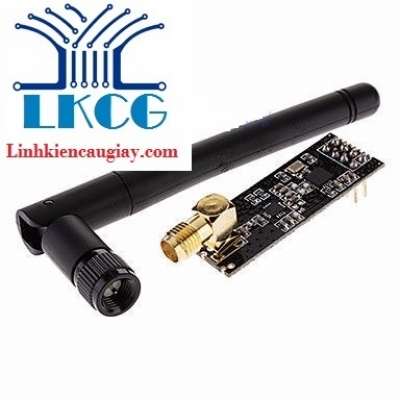 Mạch thu phát rf nrf24l01 + pa lna 2.4ghz anten rời